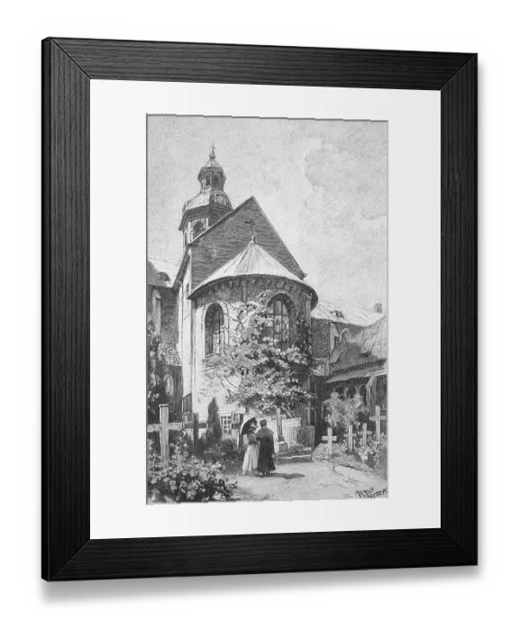 Framed Print : The 1000-year-old rosebush at Hildesheim Cathedral Framed Print : The 1000-year-old rosebush at Hildesheim Cathedral