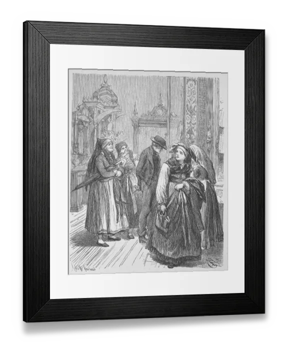 Framed Print : Bavarian State Exhibition in Nuremberg 1896