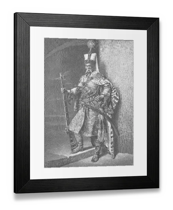 Framed Print : Janissaries, Janissaries were the elite troops of the army in the Ottoman Empire Framed Print : Janissaries, Janissaries were the elite troops of the army in the Ottoman Empire
