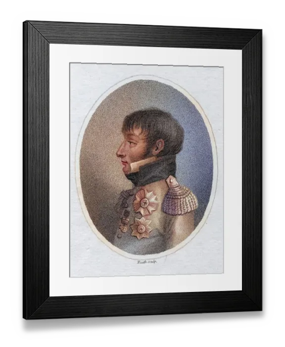 Framed Print : Louis Bonaparte, later King of the Netherlands