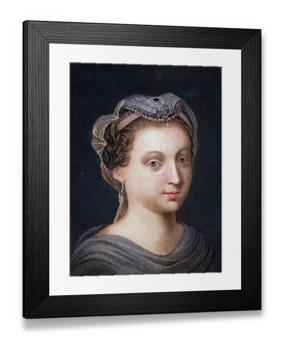 Framed Print : Mary Stuart, 1542-1587, also Mary Stuart Framed Print : Mary Stuart, 1542-1587, also Mary Stuart