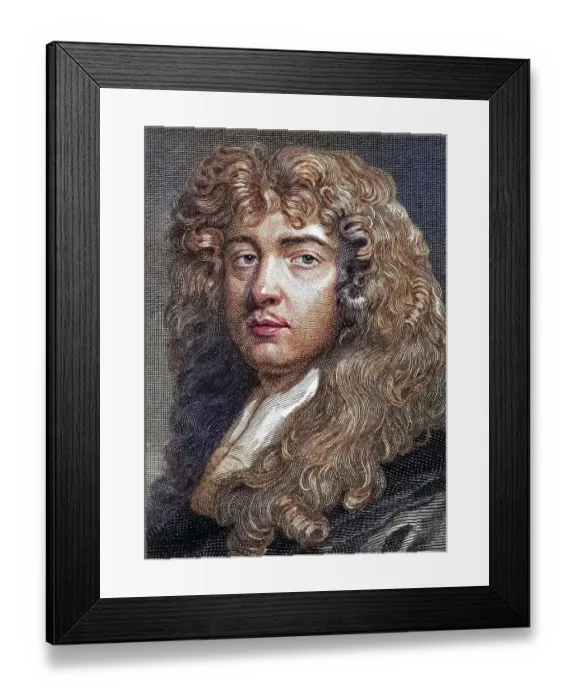 Framed Print : Sir Peter Lely, 1618-1680, Dutch-English painter of the Baroque period
