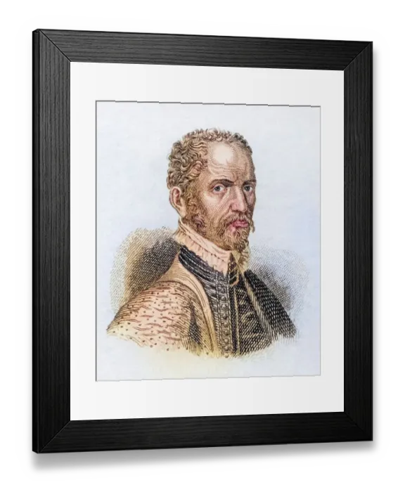 Framed Print : Hubert Goltz alias Hubertus Goltzius