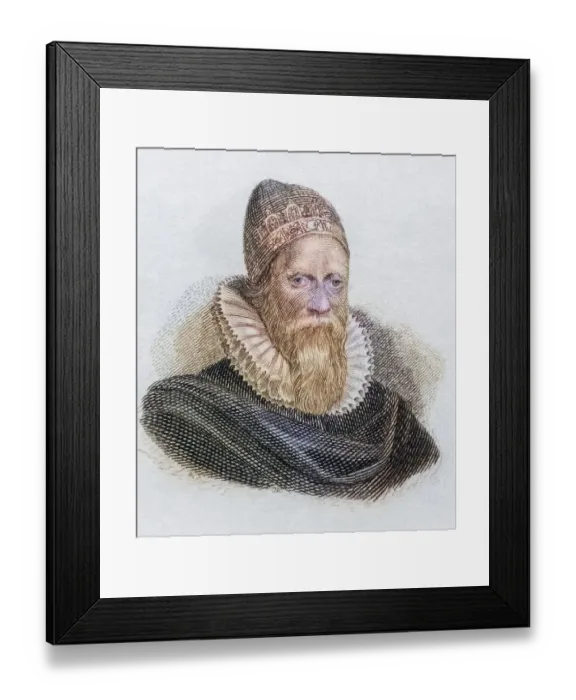 Framed Print : Sir Henry Spelman, born around 1562 Framed Print : Sir Henry Spelman, born around 1562