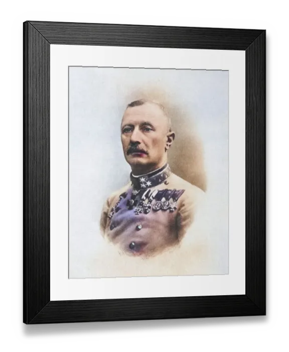 Framed Print : Oskar Potiorek 1853 to 1933. Austrian general Framed Print : Oskar Potiorek 1853 to 1933. Austrian general