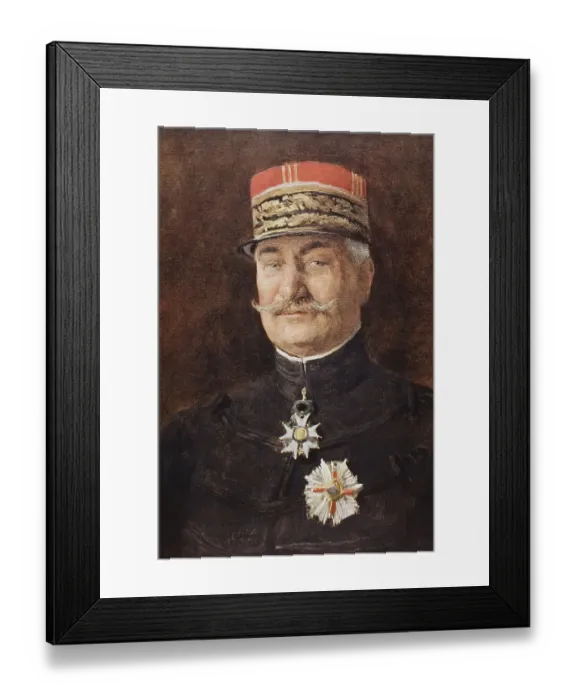 Framed Print : Victor Louis Lucien, Baron d'Urbal