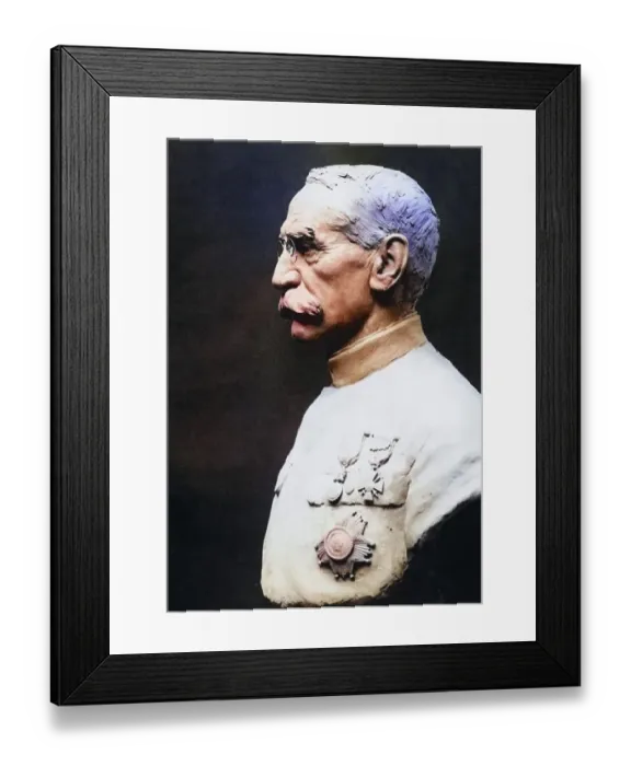 Framed Print : The French General Joseph Simon Gallieni 1849 to 1916