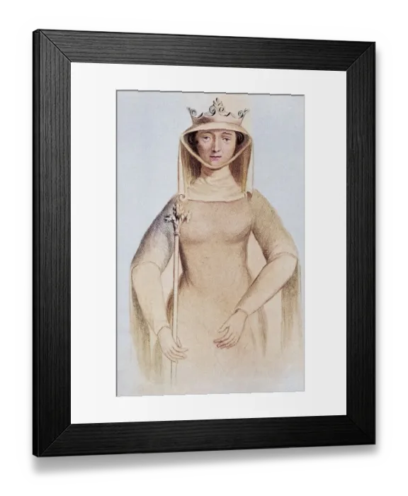 Framed Print : Isabella of France, c. 1295 to 1358 Framed Print : Isabella of France, c. 1295 to 1358