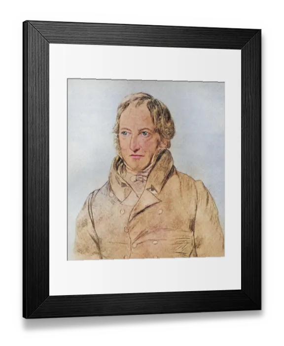 Framed Print : Georg Wilhelm Friedrich Hegel, 1770 to 1831 Framed Print : Georg Wilhelm Friedrich Hegel, 1770 to 1831