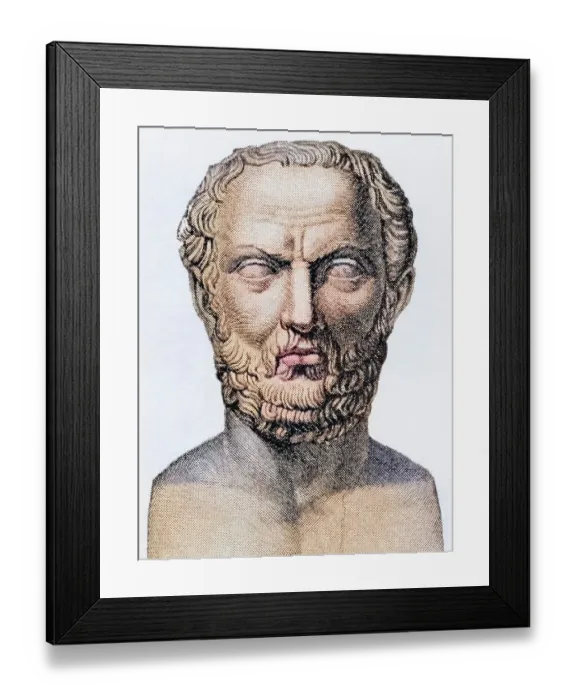 Framed Print : Thucydides, c. 460 BC to c. 395 BC Greek historian