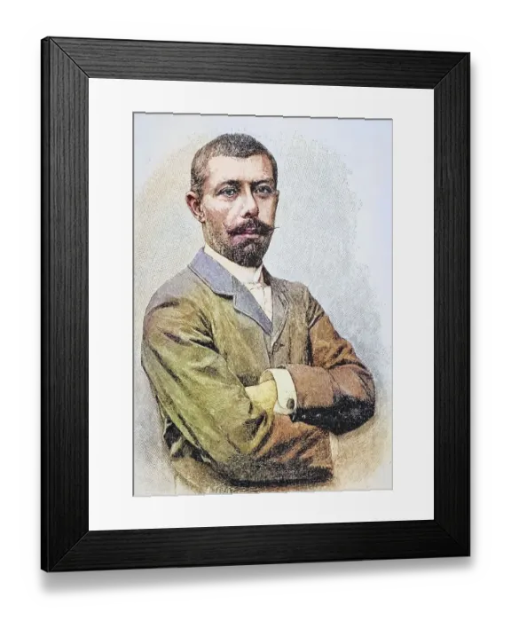 Framed Print : Louis Alexandre Antoine Mizon, 1853 to 1899 Framed Print : Louis Alexandre Antoine Mizon, 1853 to 1899