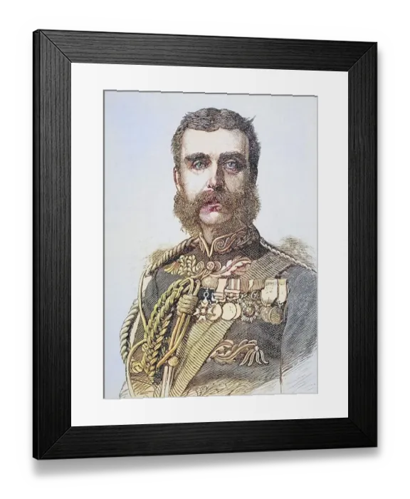 Framed Print : General Frederic Augustus Thesiger