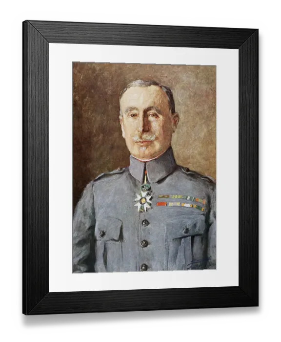 Framed Print : Robert Georges Nivelle 1856 to 1924 Framed Print : Robert Georges Nivelle 1856 to 1924