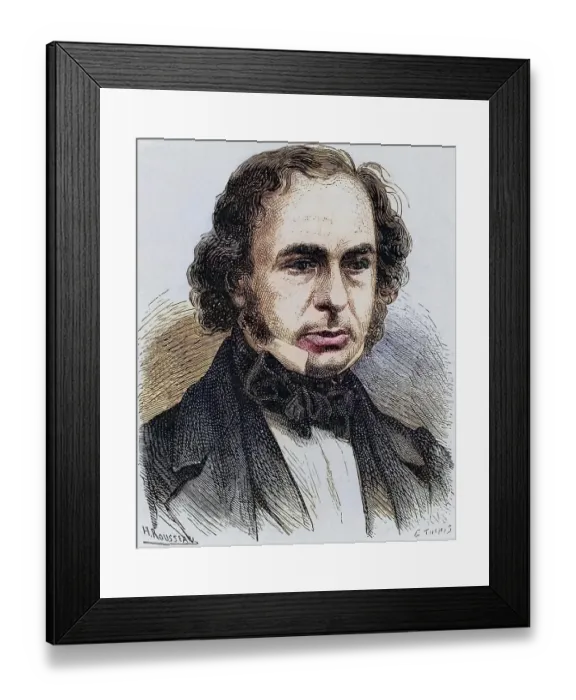 Framed Print : Isambard Kingdom Brunel (1806-1859)
