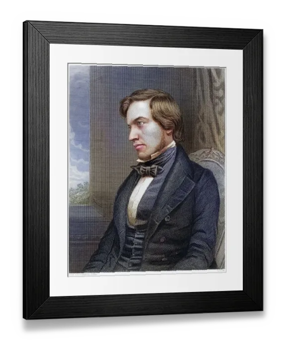 Framed Print : George Fownes (1815-1849). British chemist