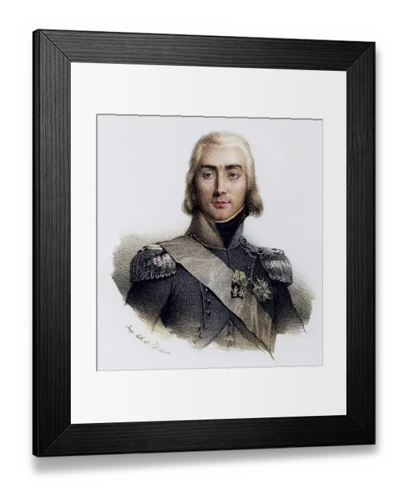 Framed Print : Jean Baptiste Bessieres, Duc d'Istrie (1786-1813) Framed Print : Jean Baptiste Bessieres, Duc d'Istrie (1786-1813)