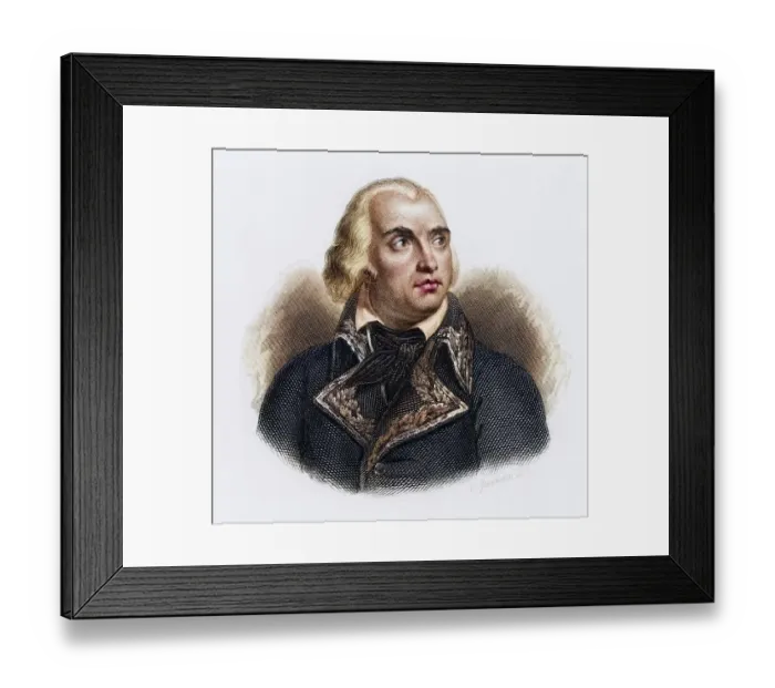 Framed Print : Charles Pichegru (1761-1804), French soldier