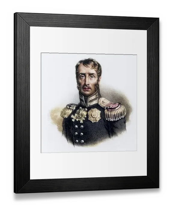 Framed Print : Frederick William III (1770-1840) Framed Print : Frederick William III (1770-1840)