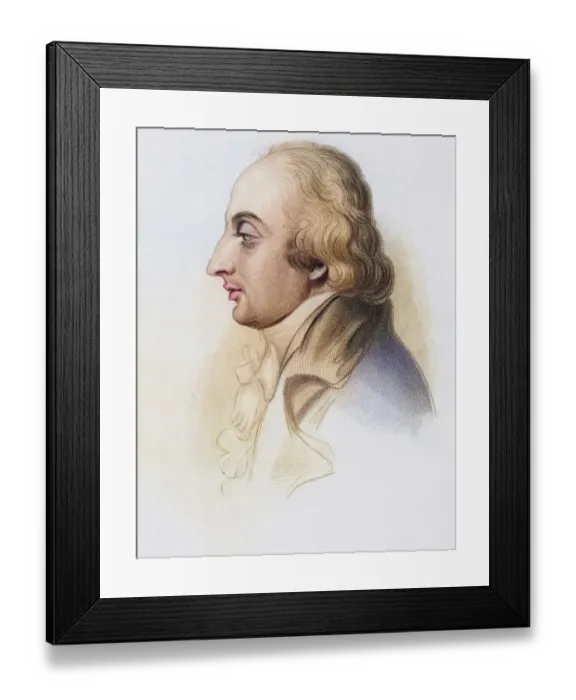 Framed Print : General Alexandre D'Arblay (1748-1818)