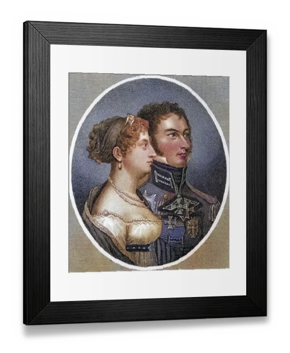 Framed Print : Princess Charlotte of Wales (1796-1817) Framed Print : Princess Charlotte of Wales (1796-1817)