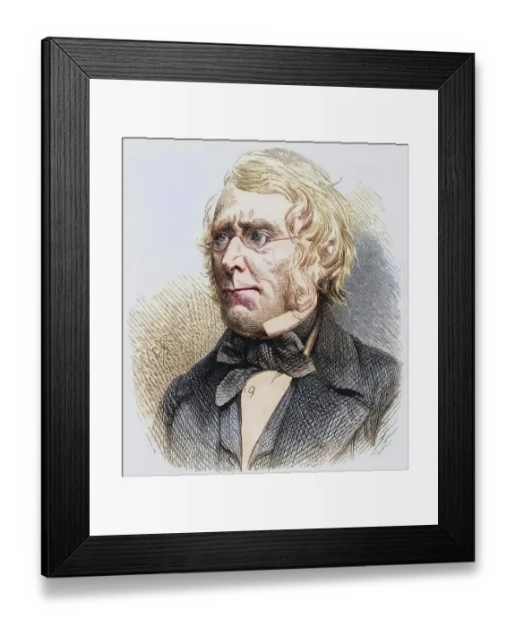 Framed Print : Clay (1802-1879) English comedian and playwright