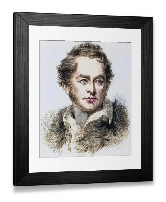 Framed Print : John Macculloch (1773-1835) Scottish geologist