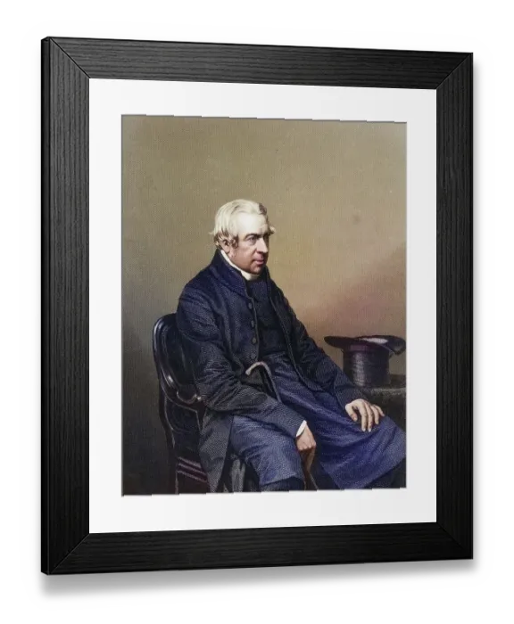 Framed Print : Charles Richard Sumner (1790-1874)