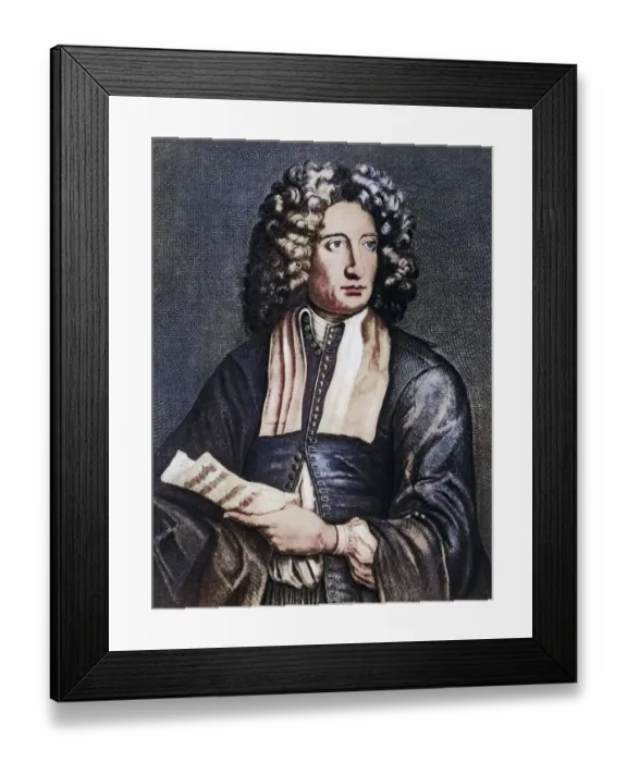 Framed Print : Arcangelo Corelli (1653-1713), Italian composer and violinist