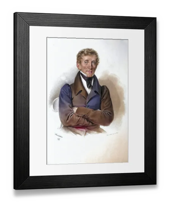 Framed Print : Johann Baptist Waldstaetten (1772-1831) Framed Print : Johann Baptist Waldstaetten (1772-1831)