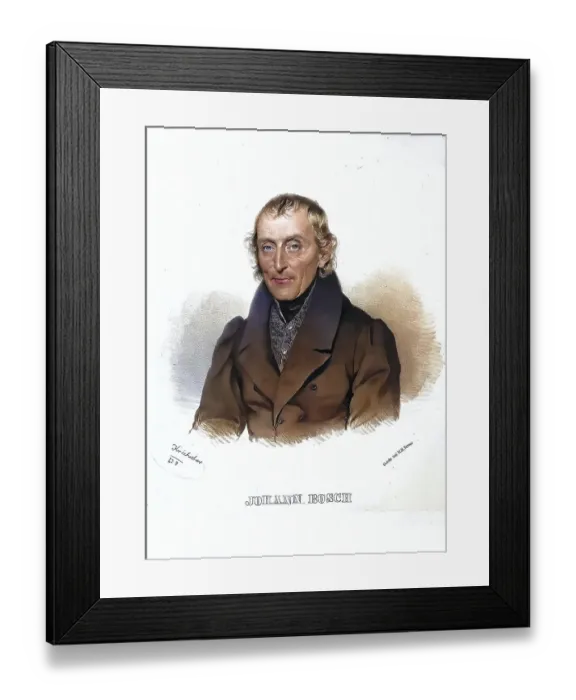 Framed Print : Johann Bosch, brewer in Vienna Framed Print : Johann Bosch, brewer in Vienna
