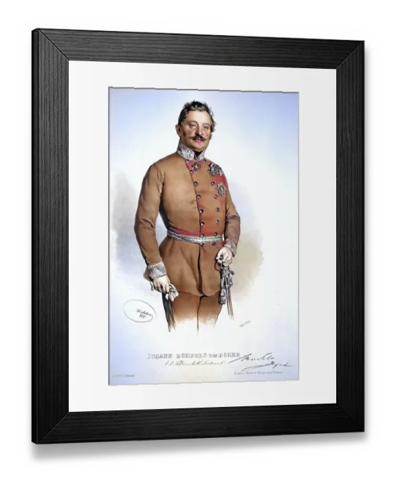 Framed Print : Johann Baptist Bordolo Ritter von Boreo