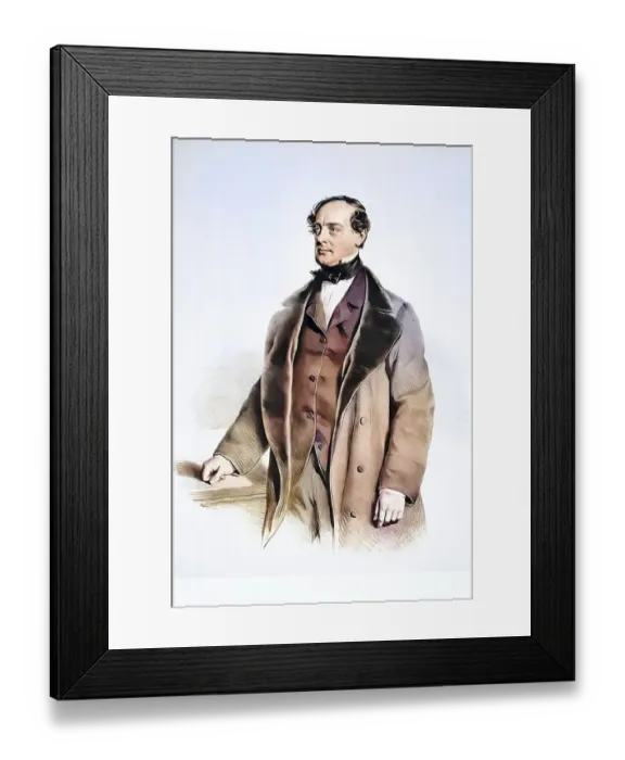Framed Print : Josef Ernst Egon Landgrave zu Fuerstenberg (1808-1892)
