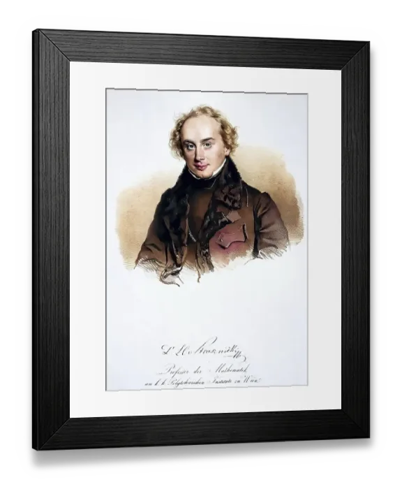 Framed Print : Leopold Schulz von Strasznicki (1803-1852) Austrian mathematician