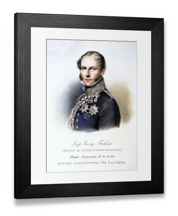 Framed Print : Leopold I, born Prince Leopold Georg Christian Friedrich of Saxe-Coburg-Saalfeld Framed Print : Leopold I, born Prince Leopold Georg Christian Friedrich of Saxe-Coburg-Saalfeld