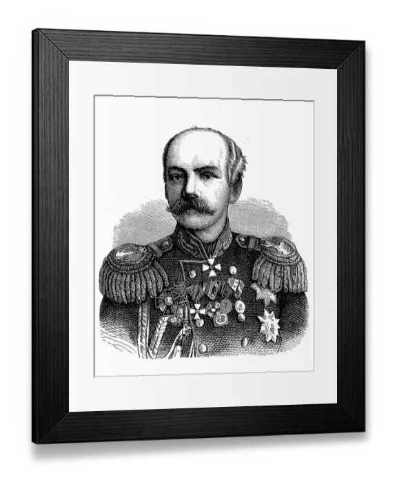 Framed Print : Konstantin Petrovich von Kaufmann