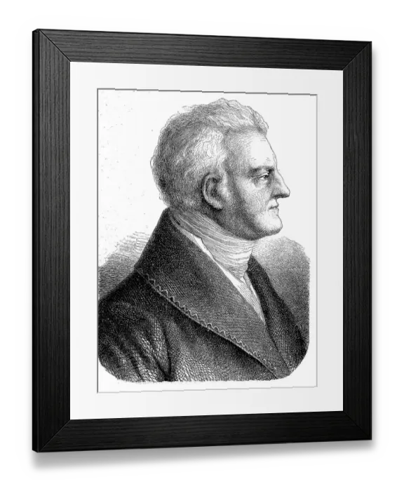 Framed Print : Carl August of Saxe-Weimar-Eisenach