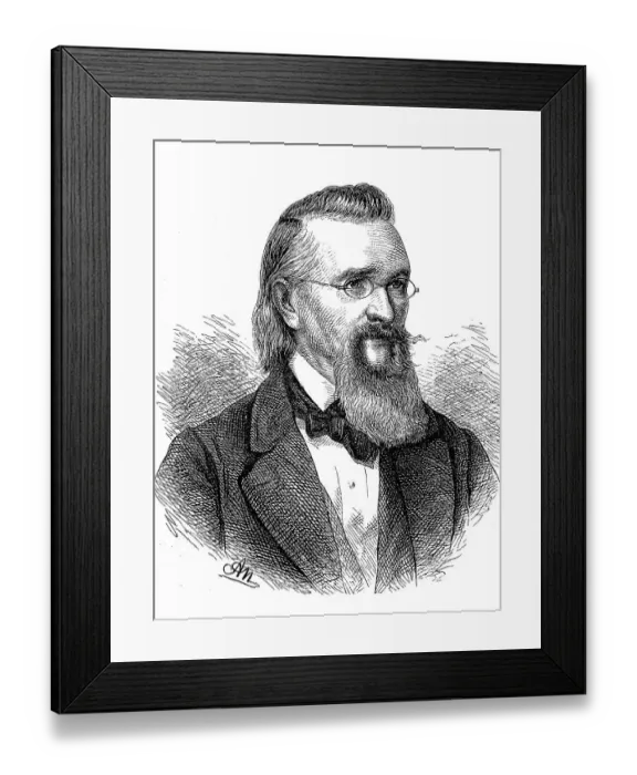 Framed Print : Leopold Alexander Friedrich Arends Framed Print : Leopold Alexander Friedrich Arends