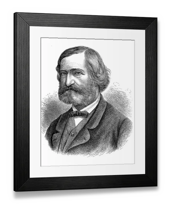 Framed Print : Baron Hans Philipp Werner von und zu Aufsess