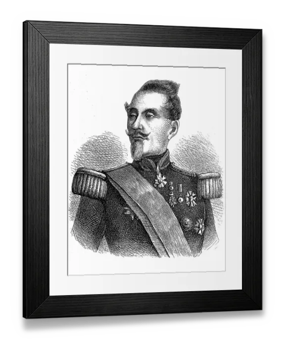 Framed Print : Armand-Jacques-Achille Leroy de Saint-Arnaud Framed Print : Armand-Jacques-Achille Leroy de Saint-Arnaud