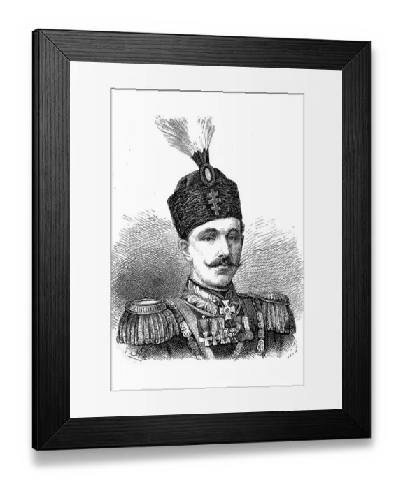 Framed Print : Alexander I, 5 April 1857, 17 November 1893