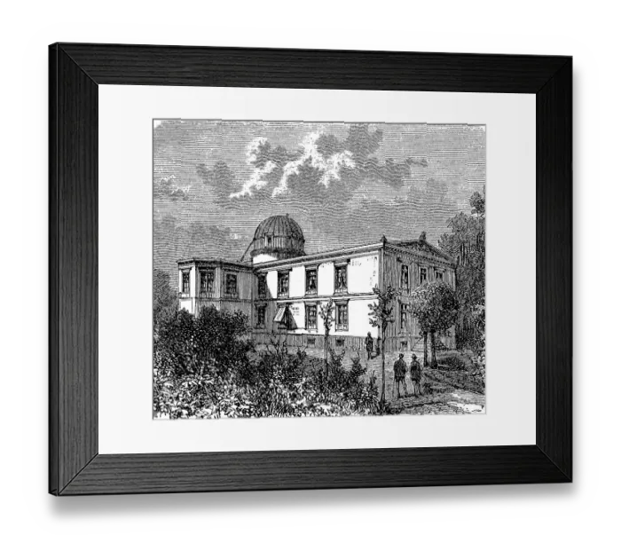 Framed Print : The observatory in Berlin, Germany Framed Print : The observatory in Berlin, Germany
