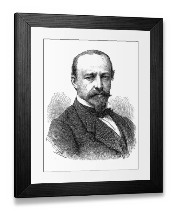 Framed Print : Joseph Albert, 5 March 1825, 5 May 1886