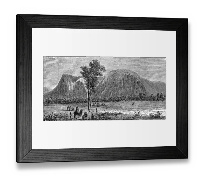Framed Print : Ayers Rock, Uluru, in the centre of Australia Framed Print : Ayers Rock, Uluru, in the centre of Australia