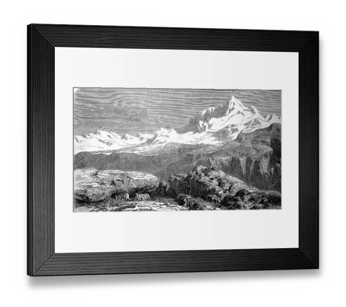 Framed Print : The Gauri Sankar, a mountain in the Himalayas on the border between China and Nepal Framed Print : The Gauri Sankar, a mountain in the Himalayas on the border between China and Nepal