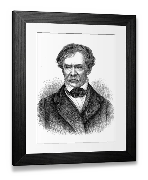 Framed Print : Albrecht Adam, 16 April 1786, 28 August 1862
