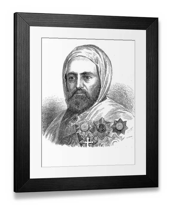 Framed Print : Hadji Abd el-Kader, Abd el-Kadir Framed Print : Hadji Abd el-Kader, Abd el-Kadir