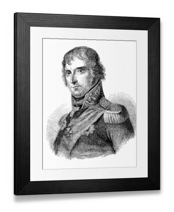 Framed Print : Friedrich Maximilian Klinger, from 1780 von Klinger Framed Print : Friedrich Maximilian Klinger, from 1780 von Klinger