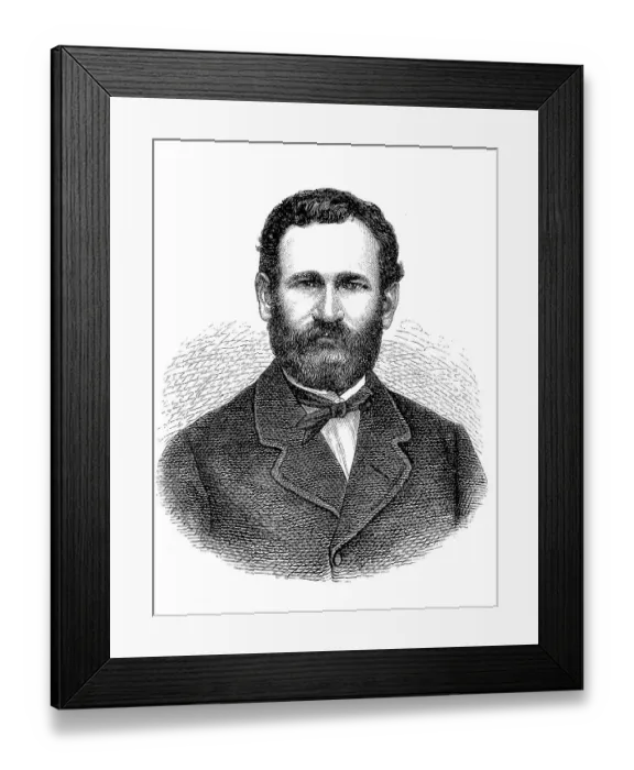 Framed Print : Eduard Lasker, Jizchak Lasker, 14 October 1829 Framed Print : Eduard Lasker, Jizchak Lasker, 14 October 1829