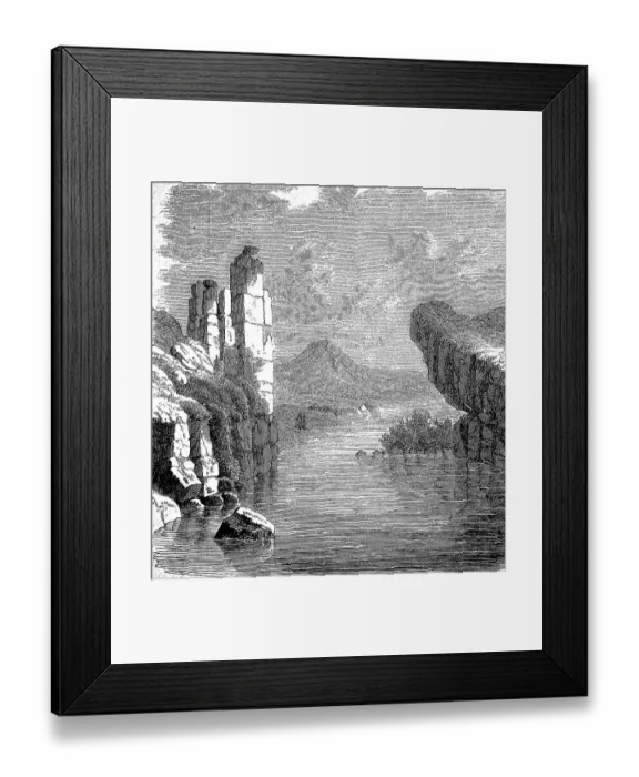 Framed Print : The Tor tor of Ursk on the river Lena Framed Print : The Tor tor of Ursk on the river Lena