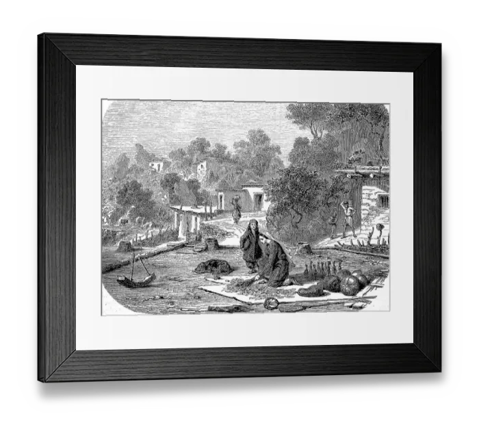 Framed Print : Tartar flat in the Crimea, Ukraine Framed Print : Tartar flat in the Crimea, Ukraine
